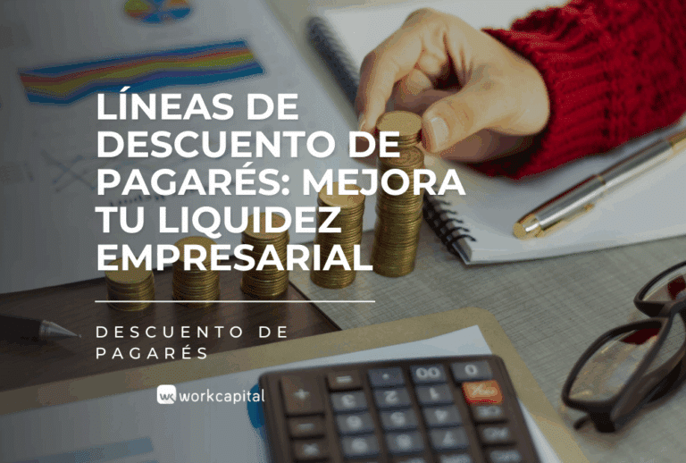 líneas descuento pagarés