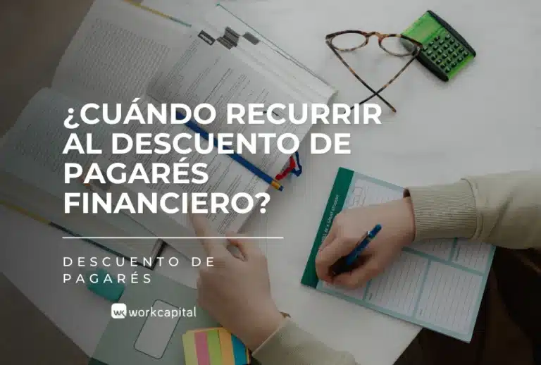 descuento pagarés